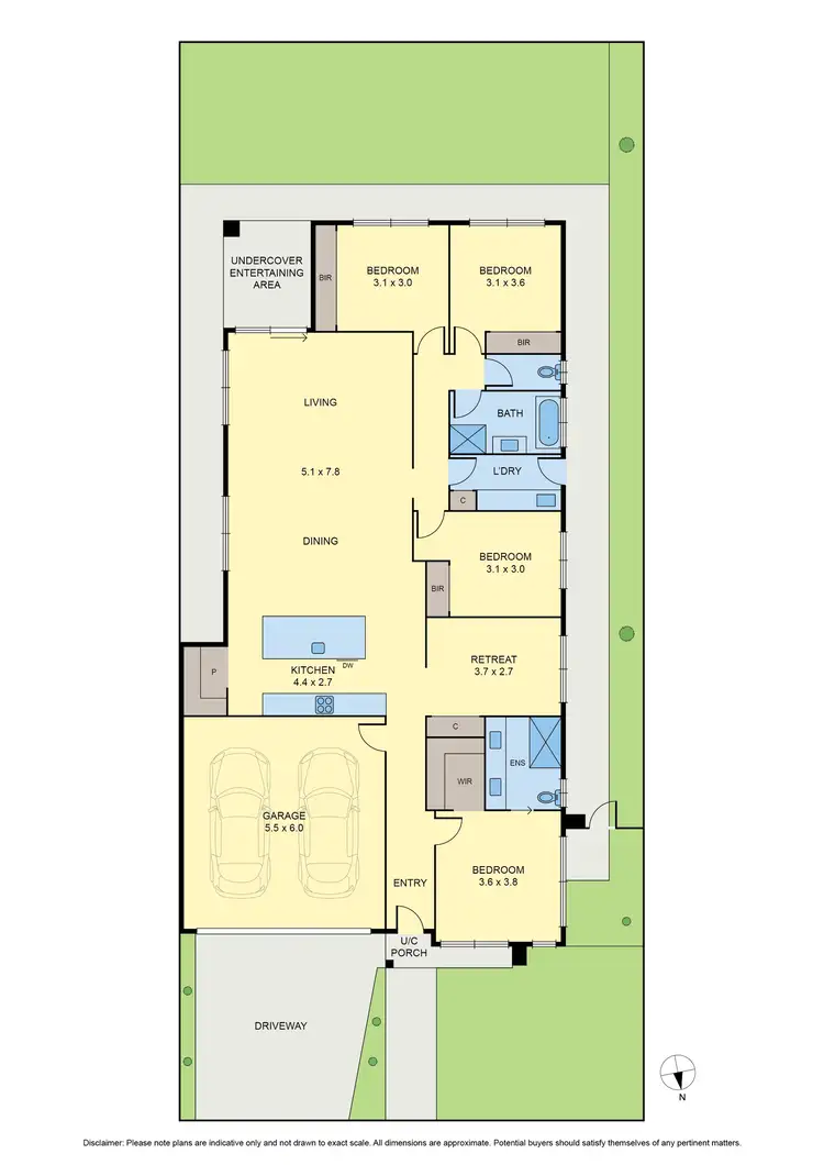 Floorplan of Homely house listing, 2 Eastside Boulevard, Donnybrook VIC 3064