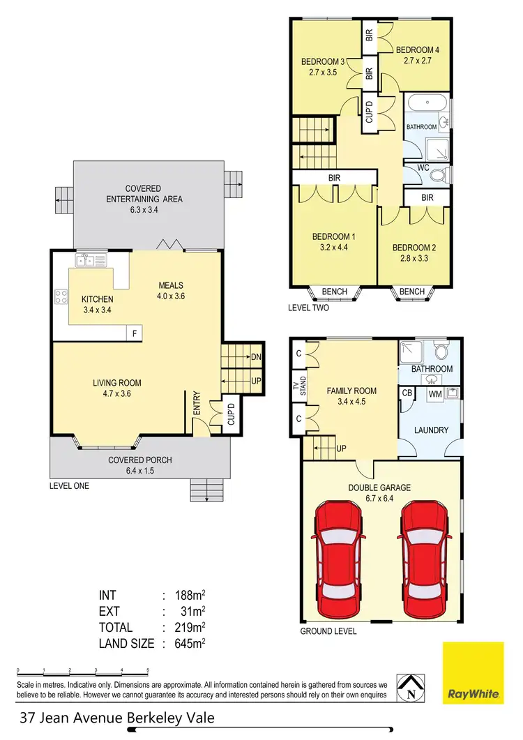 Floorplan of Homely house listing, 37 Jean Avenue, Berkeley Vale NSW 2261