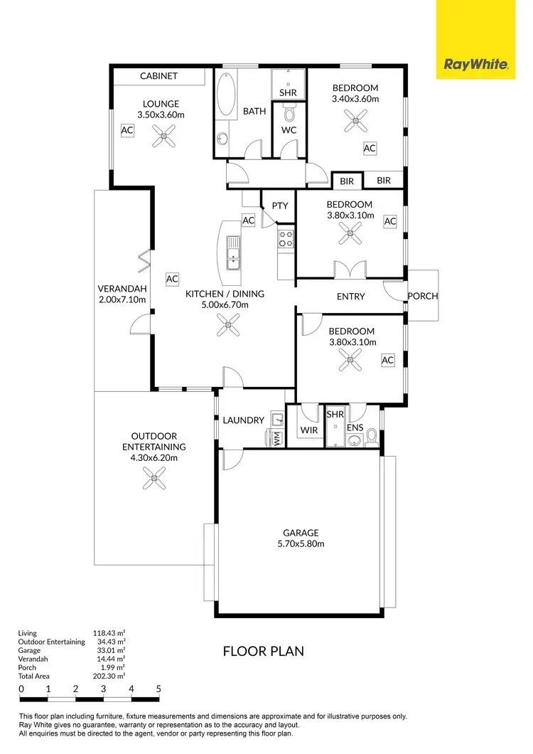 Floorplan of Homely house listing, 10 Mitton Avenue, Henley Beach SA 5022