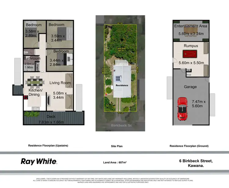 Floorplan of Homely house listing, 6 Birkbeck Street, Kawana QLD 4701