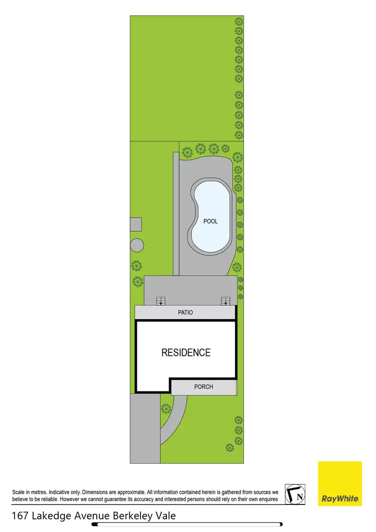 Floorplan of Homely house listing, 167 Lakedge Avenue, Berkeley Vale NSW 2261