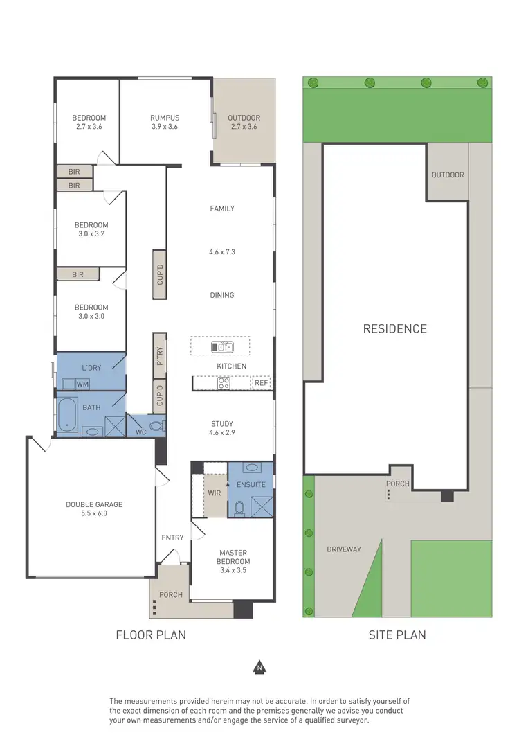 Floorplan of Homely house listing, 66 Grandvista Boulevard, Werribee VIC 3030