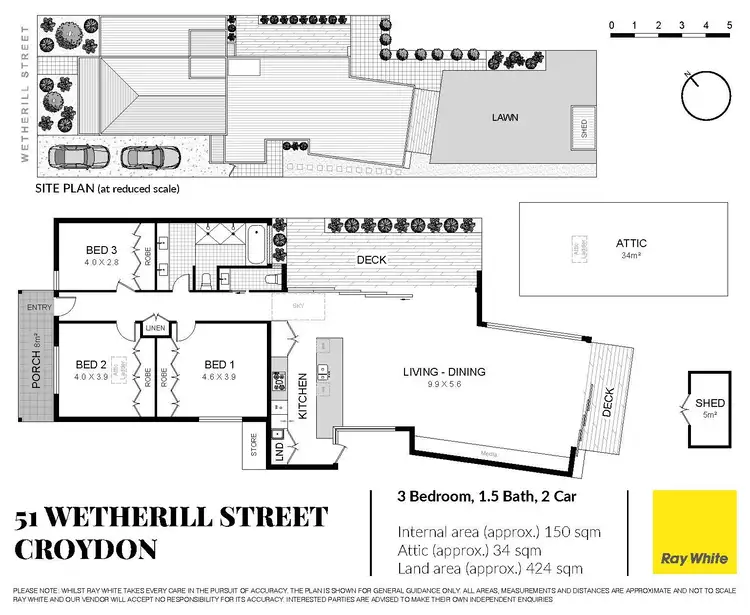 Floorplan of Homely house listing, 51 Wetherill Street, Croydon NSW 2132