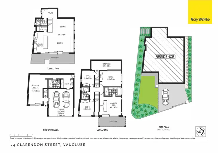 Floorplan of Homely house listing, 24 Clarendon Street, Vaucluse NSW 2030