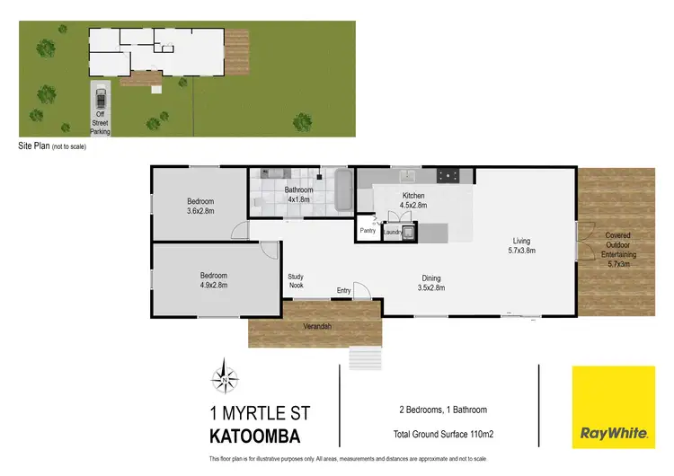 Floorplan of Homely house listing, 1 Myrtle Street, Katoomba NSW 2780