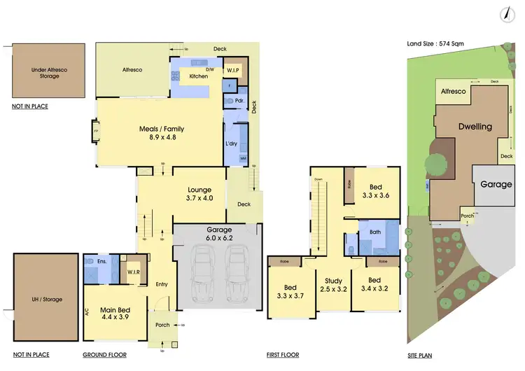 Floorplan of Homely house listing, 123 Everleigh Drive, Diamond Creek VIC 3089