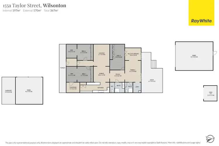 Floorplan of Homely house listing, 155a Taylor Street, Wilsonton QLD 4350