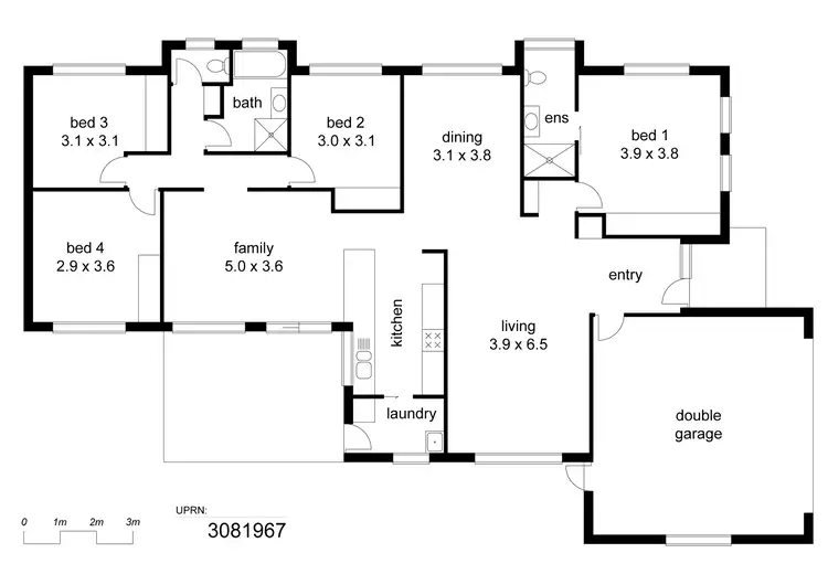 Floorplan of Homely house listing, Address available on request