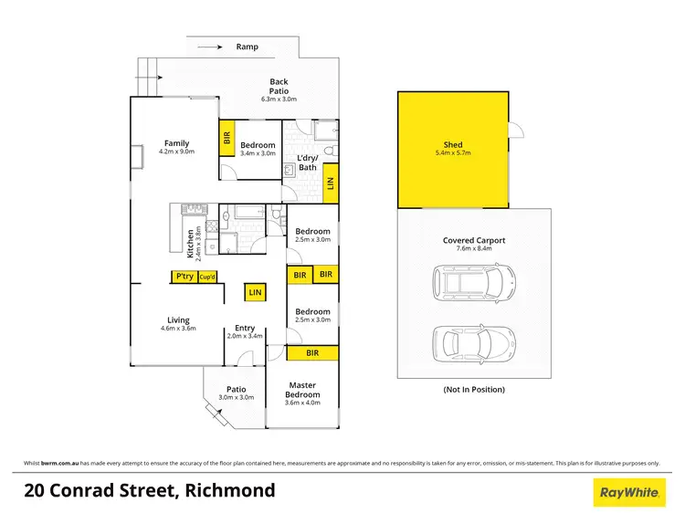 Floorplan of Homely house listing, 20 Conrad Street, Richmond NSW 2753