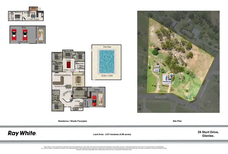 Floorplan of Homely house listing, 29 Sturt Drive, Glenlee QLD 4711