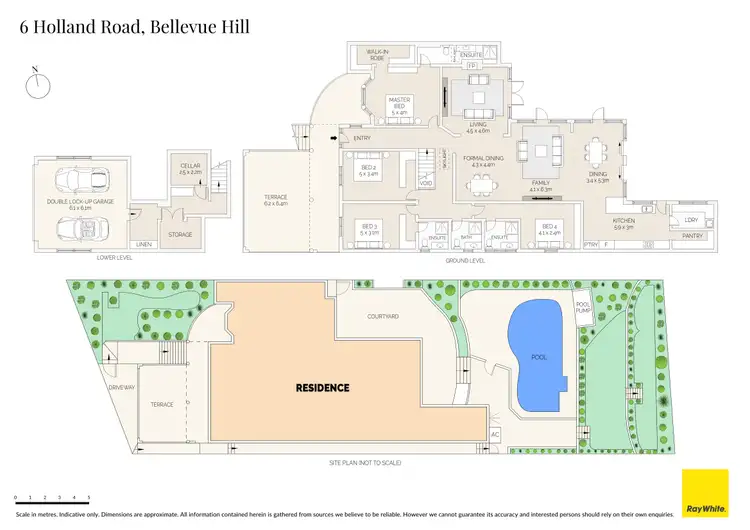 Floorplan of Homely house listing, 6 Holland Road, Bellevue Hill NSW 2023