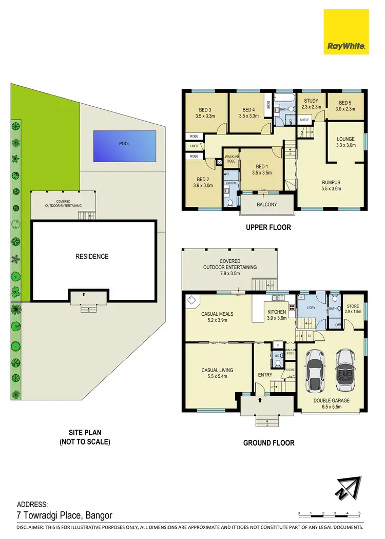 Floorplan of Homely house listing, 7 Towradgi Place, Bangor NSW 2234
