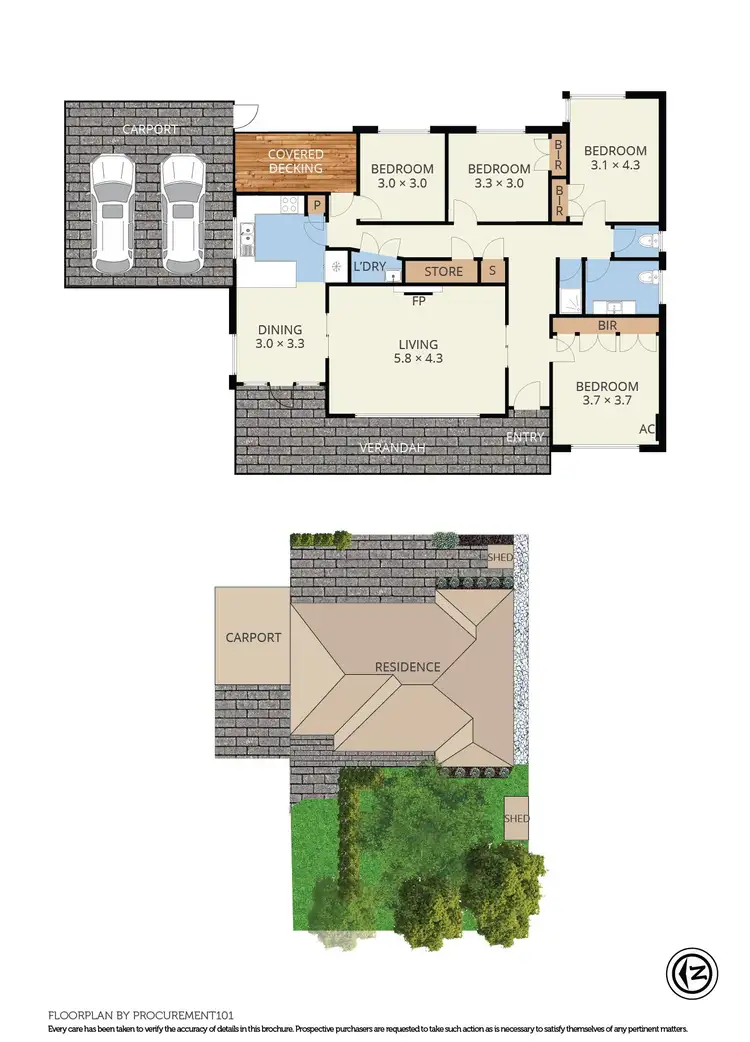 Floorplan of Homely unit listing, 7/255-257 Springvale Road, Nunawading VIC 3131