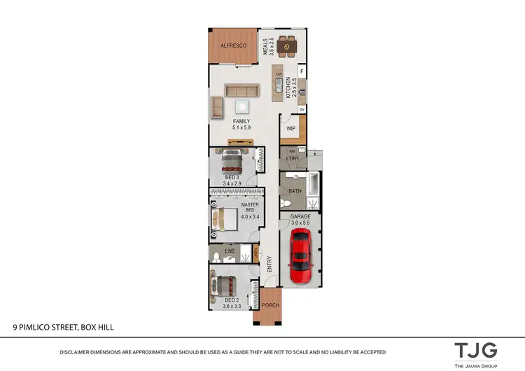 Floorplan of Homely house listing, 9 Pimlico Street, Box Hill NSW 2765