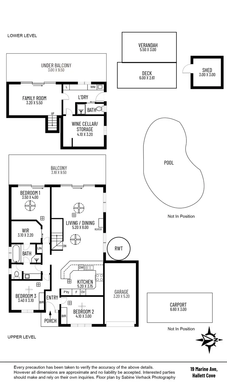 Floorplan of Homely house listing, 19 Marine Avenue, Hallett Cove SA 5158