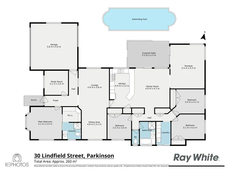 Floorplan of Homely house listing, 30 Lindfield Street, Parkinson QLD 4115