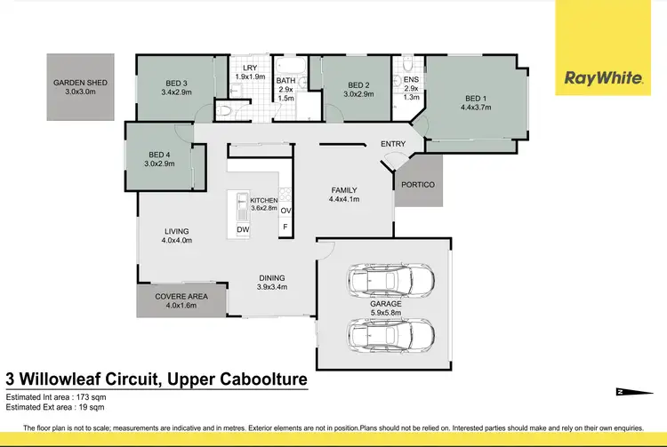 Floorplan of Homely house listing, 3 Willowleaf Circuit, Upper Caboolture QLD 4510
