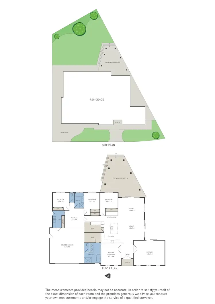 Floorplan of Homely house listing, 5 Cerulean View, Werribee VIC 3030