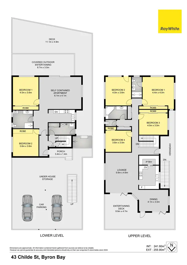 Floorplan of Homely house listing, 43 Childe Street, Byron Bay NSW 2481