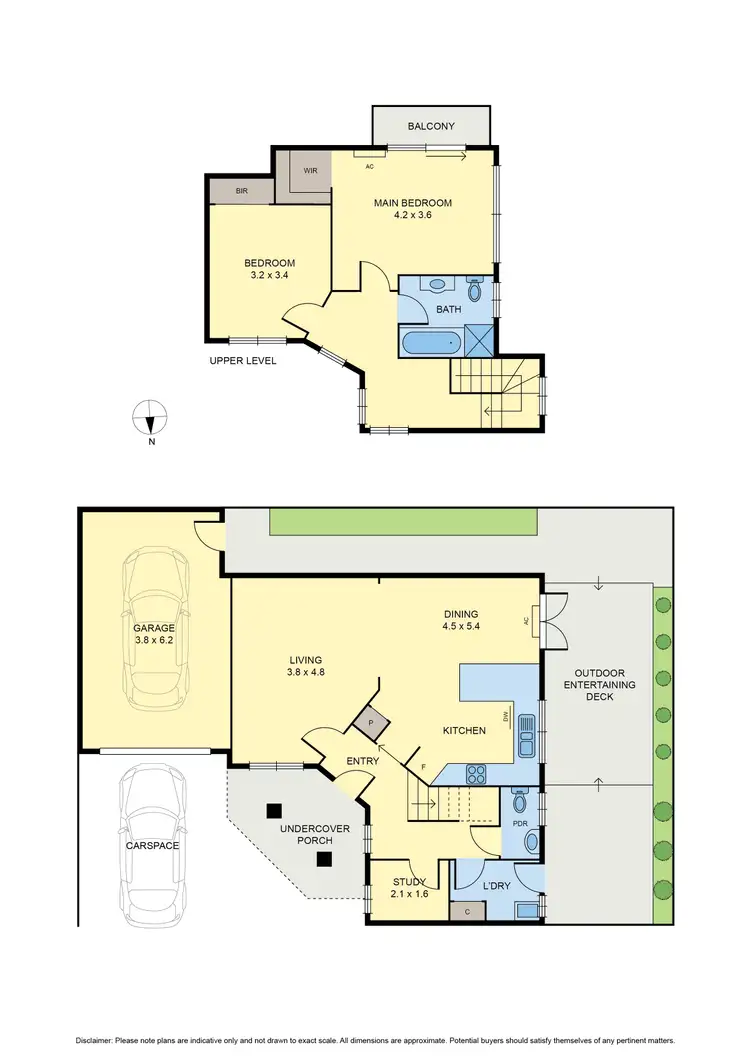 Floorplan of Homely townhouse listing, 5A Wurruk Street, Fawkner VIC 3060