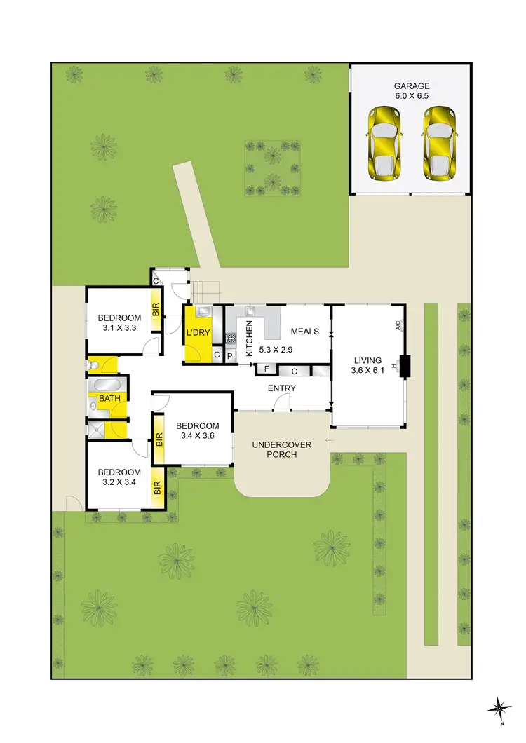 Floorplan of Homely house listing, 71 James Street, Belmont VIC 3216