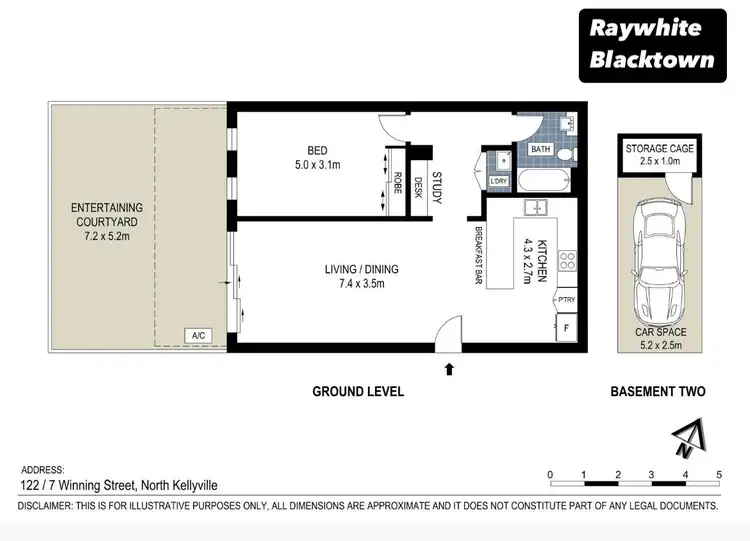 Floorplan of Homely unit listing, 122/7 Winning Street, North Kellyville NSW 2155