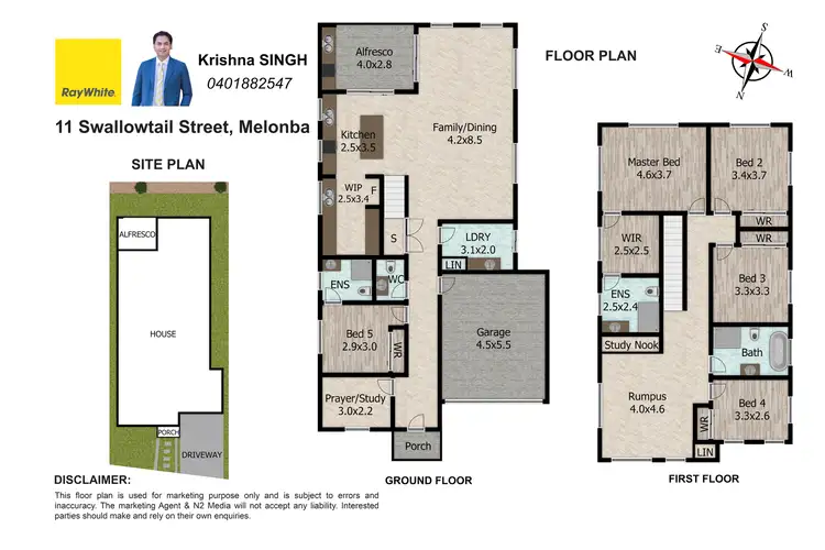Floorplan of Homely house listing, 11 Swallowtail Street, Melonba NSW 2765