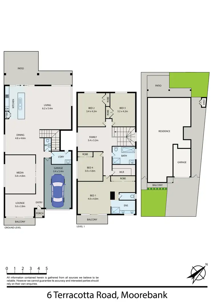Floorplan of Homely house listing, 6 Terracotta Road, Moorebank NSW 2170