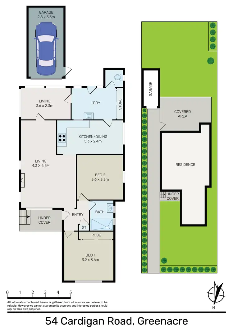 Floorplan of Homely house listing, 54 Cardigan Road, Greenacre NSW 2190