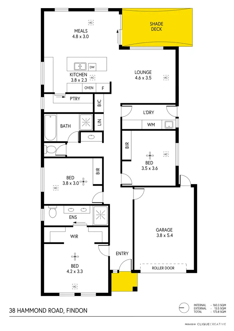 Floorplan of Homely house listing, 38 Hammond Road, Findon SA 5023