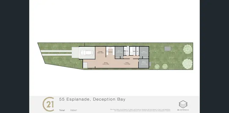 Floorplan of Homely house listing, 55 Esplanade, Deception Bay QLD 4508