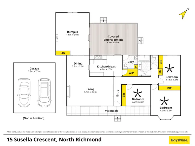 Floorplan of Homely house listing, 15 Susella Crescent, North Richmond NSW 2754
