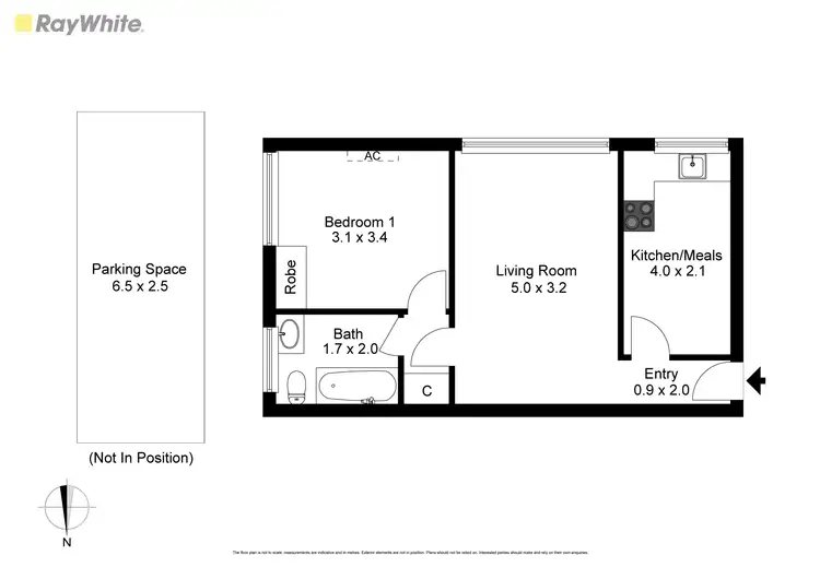 Floorplan of Homely apartment listing, 7/798 Warrigal Road, Malvern East VIC 3145