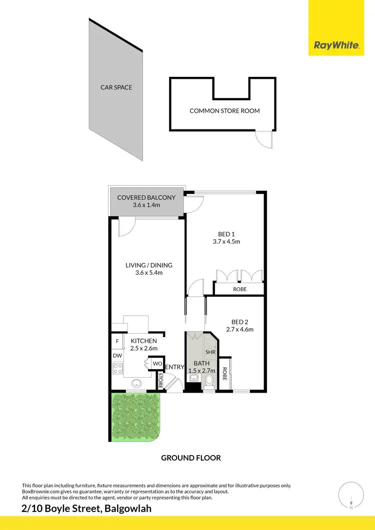 Floorplan of Homely apartment listing, 2/10 Boyle Street, Balgowlah NSW 2093