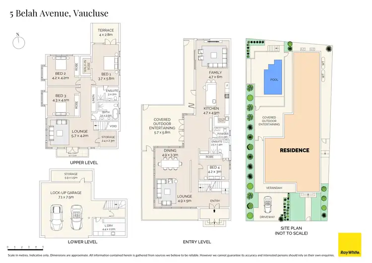 Floorplan of Homely house listing, 5 Belah Avenue, Vaucluse NSW 2030