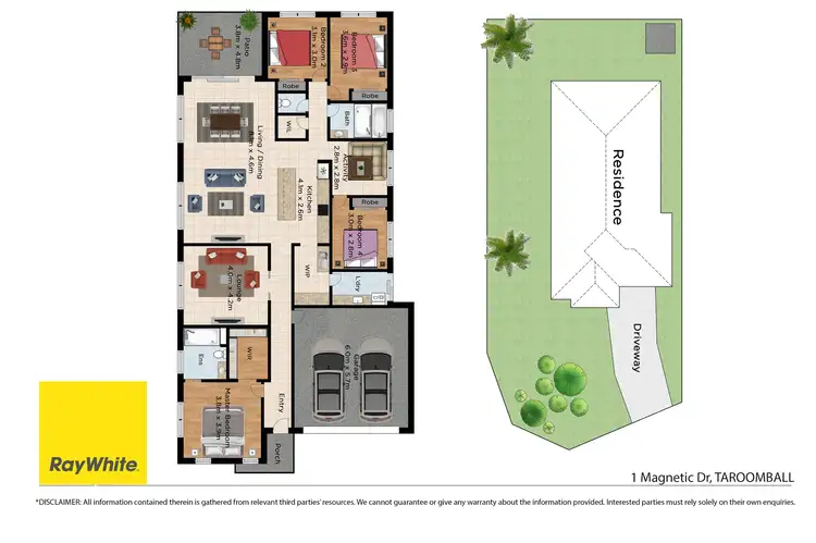Floorplan of Homely house listing, 1 Magnetic Drive, Taroomball QLD 4703