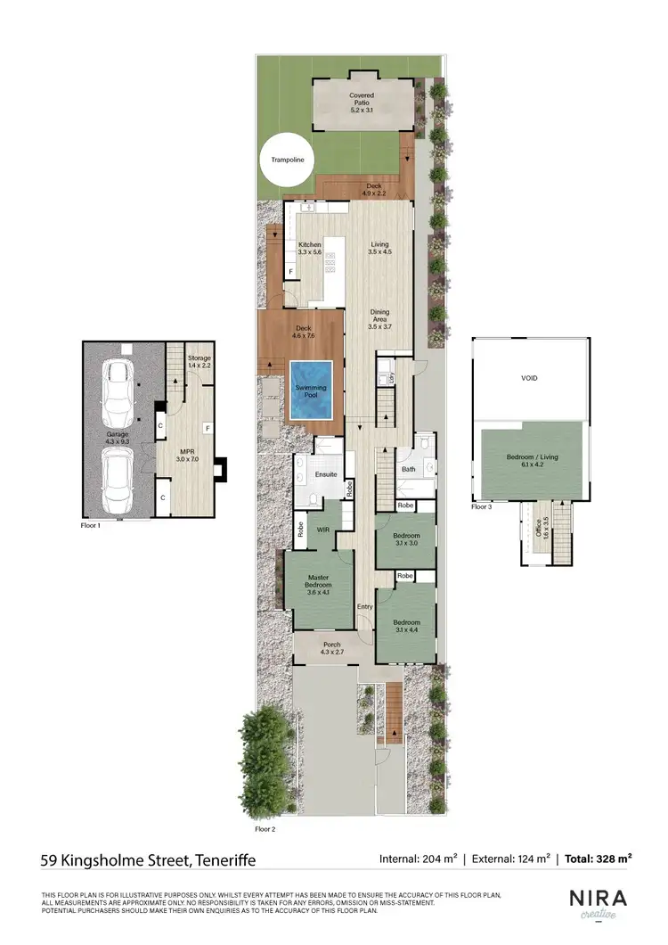 Floorplan of Homely house listing, 59 Kingsholme Street, Teneriffe QLD 4005