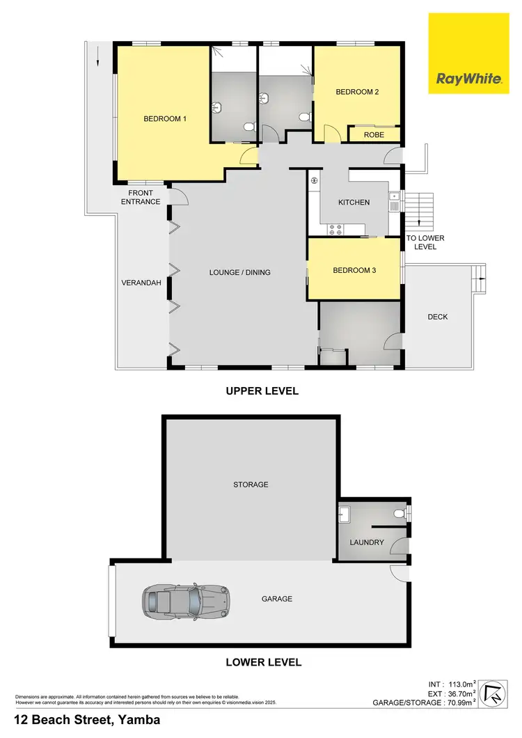 Floorplan of Homely house listing, 12 Beach Street, Yamba NSW 2464
