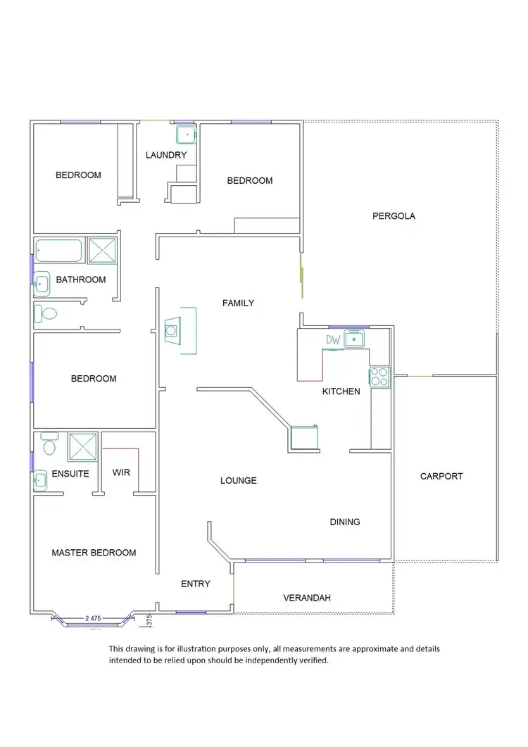 Floorplan of Homely house listing, 101 South Avenue, Bordertown SA 5268