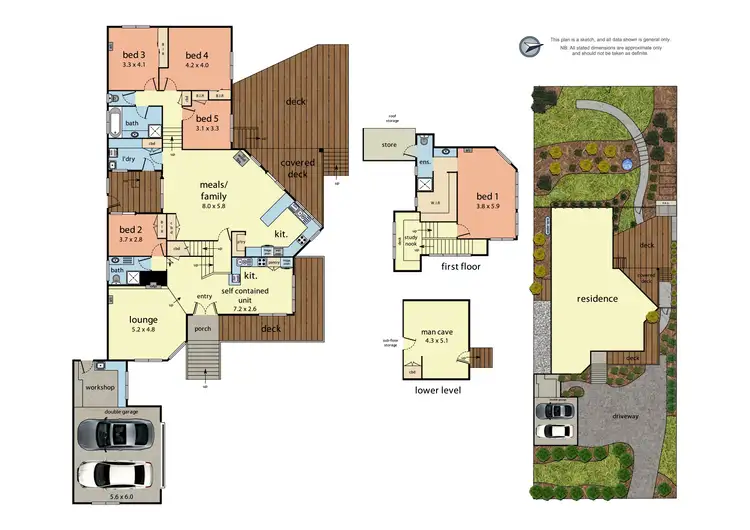 Floorplan of Homely house listing, 7 Neuparth Road, Croydon North VIC 3136