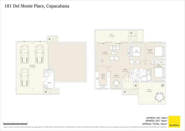 Floorplan of Homely house listing, 181 Del Mar Drive, Copacabana NSW 2251