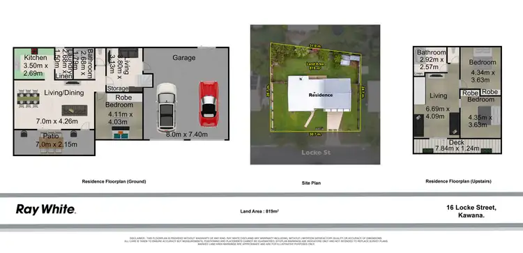 Floorplan of Homely house listing, 16 Locke Street, Kawana QLD 4701