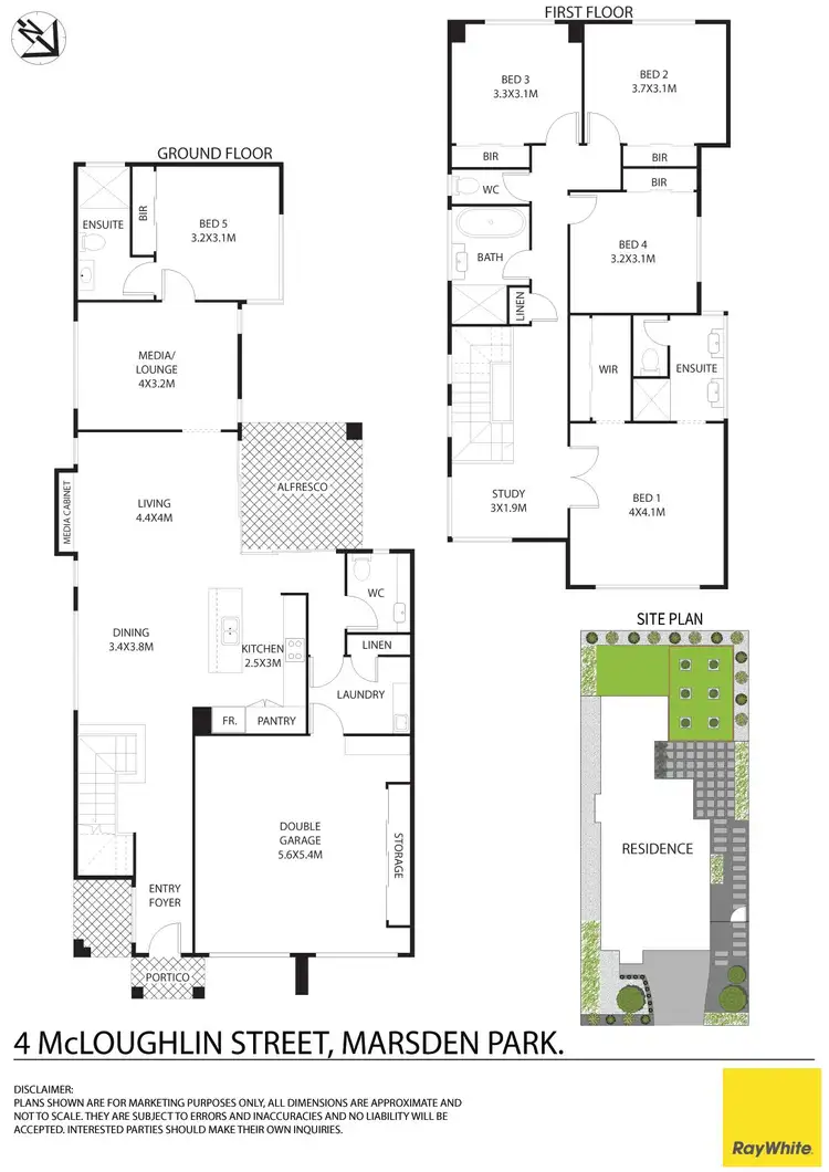 Floorplan of Homely house listing, 4 Mcloughlin Street, Marsden Park NSW 2765