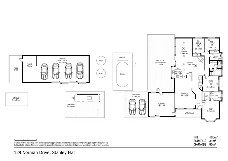 Floorplan of Homely house listing, 129 Norman Drive, Clare SA 5453