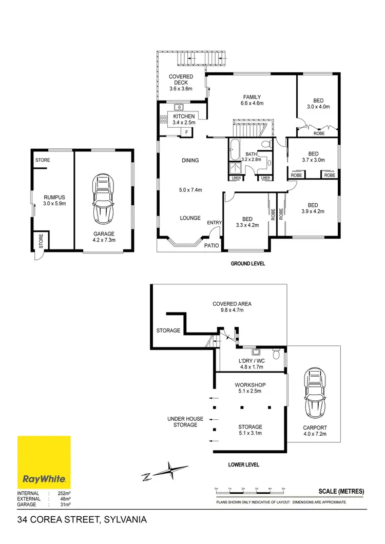 Floorplan of Homely house listing, 34 Corea Street, Sylvania NSW 2224