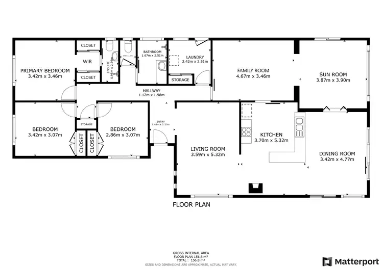 Floorplan of Homely house listing, 177 Murlong Street, Swan Hill VIC 3585