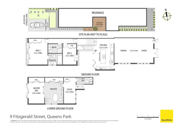 Floorplan of Homely house listing, 9 Fitzgerald Street, Queens Park NSW 2022