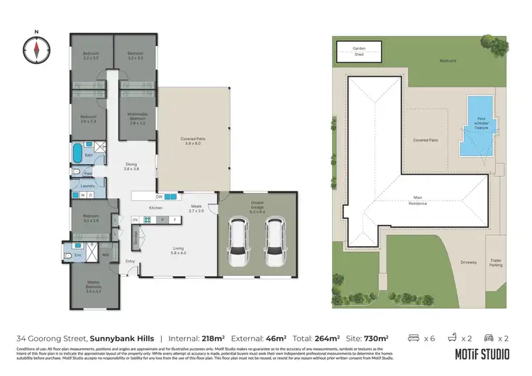 Floorplan of Homely house listing, 34 Goorong Street, Sunnybank Hills QLD 4109