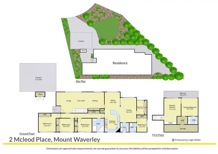 Floorplan of Homely house listing, 2 Mcleod Place, Mount Waverley VIC 3149