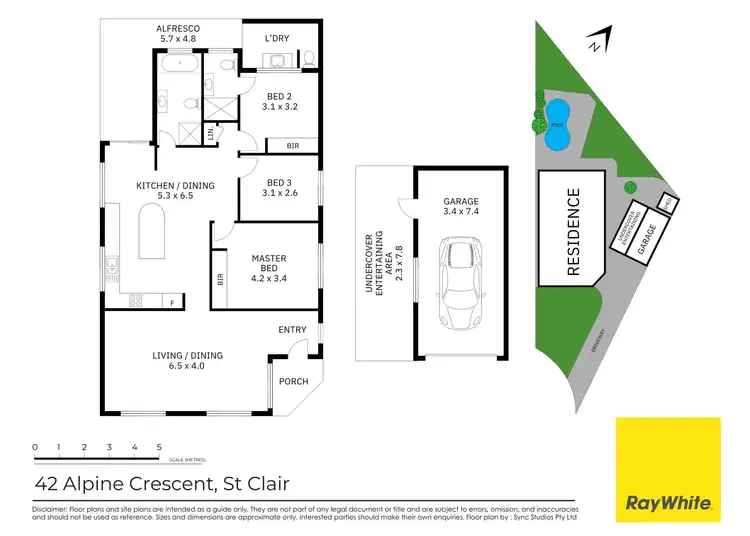 Floorplan of Homely house listing, 42 Alpine Circuit, St Clair NSW 2759